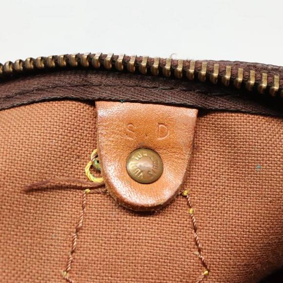 LOUIS VUITTON Monogram Speedy 30 Hand Bag Vintage M41526 LV Auth 93468 - Picture 12 of 16